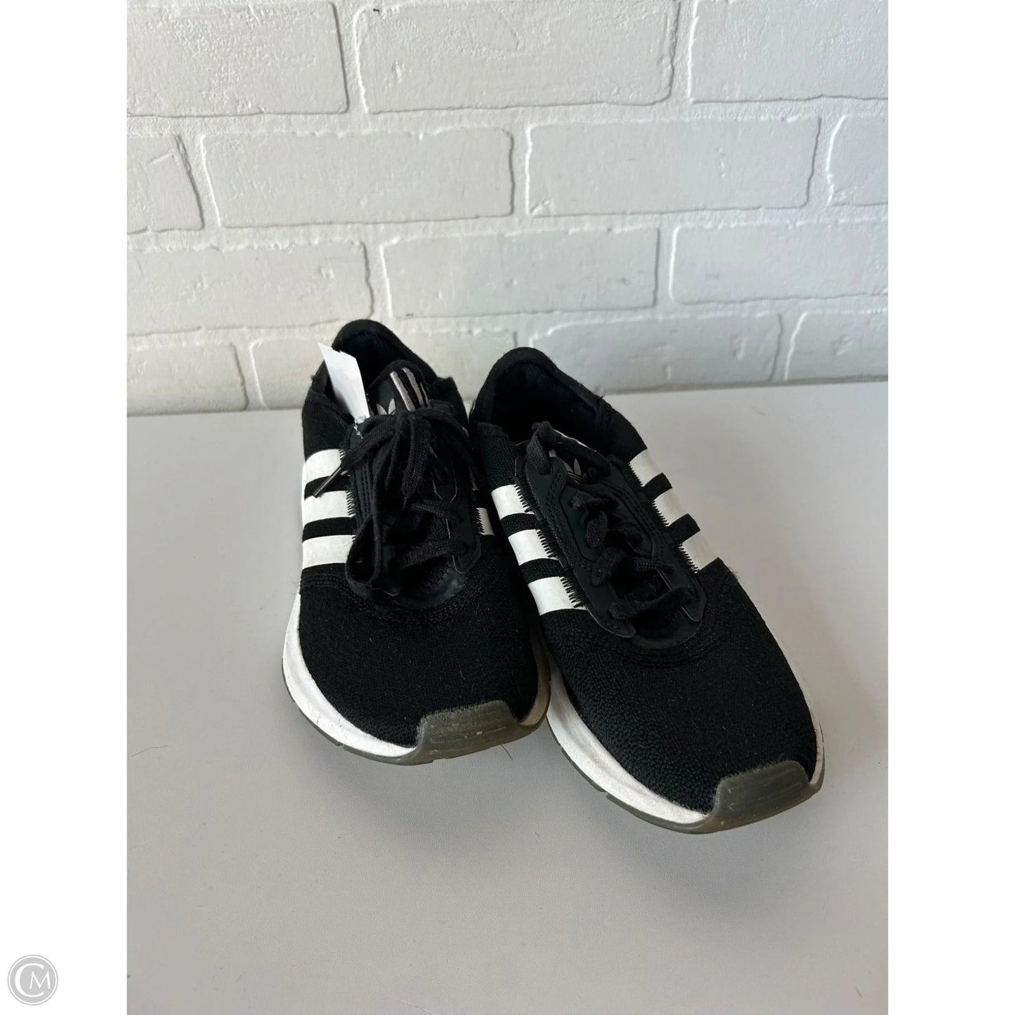 Shoes Athletic By Adidas In Black & White, Size: 7