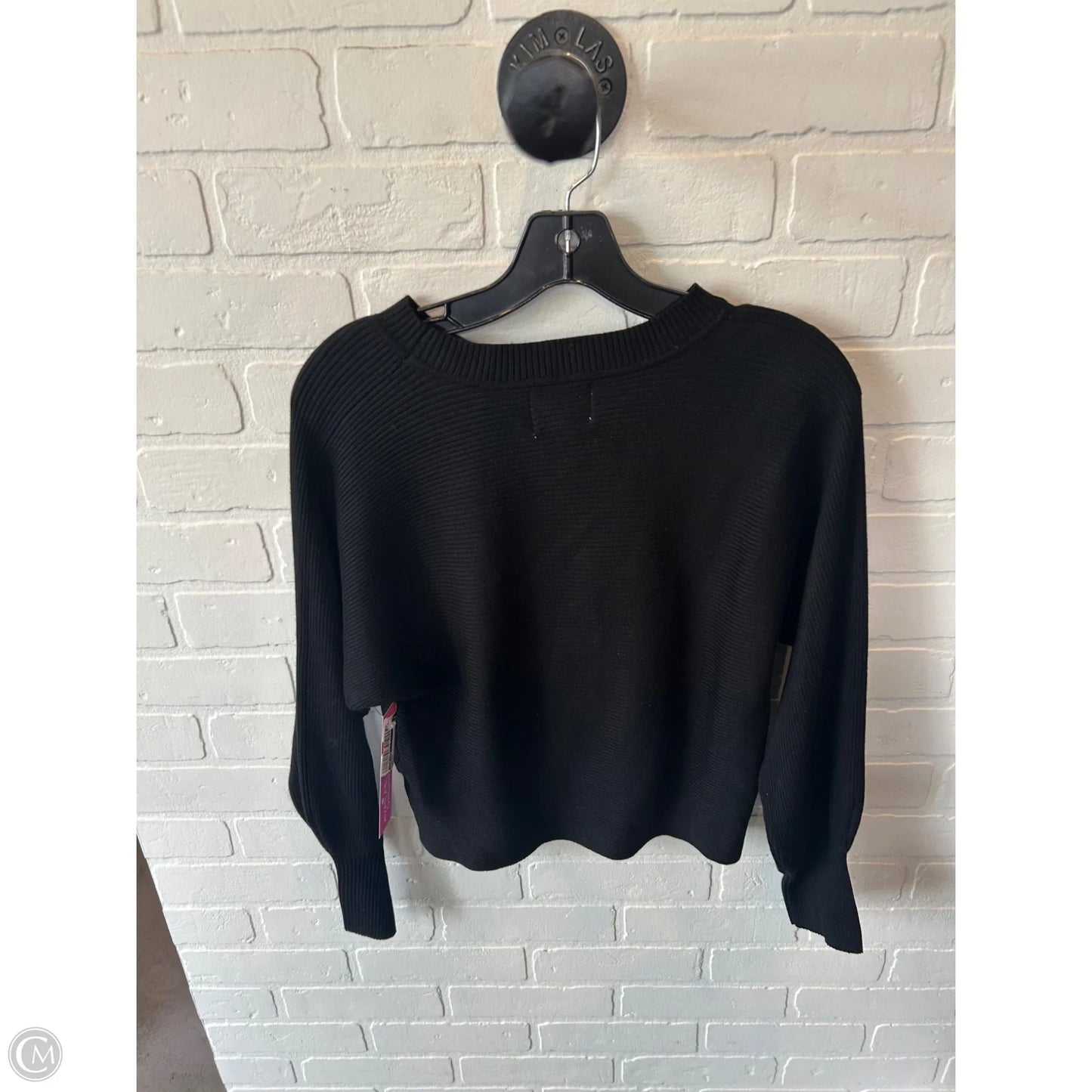 Sweater By Pink Rose In Black, Size: M