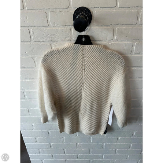 Sweater By Knitted And Knotted In Cream, Size: Xs