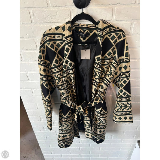 Coat Other By Zara In Black & Green, Size: Xs