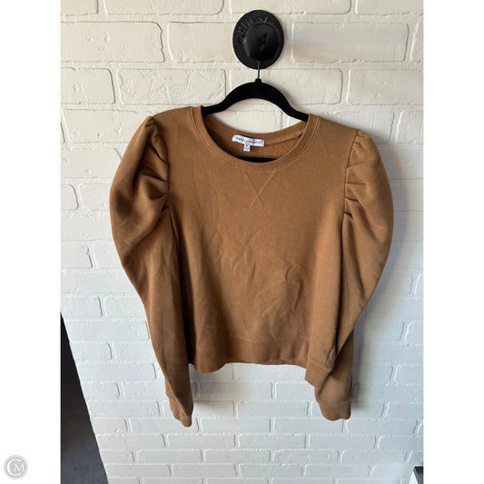 Top Long Sleeve Designer By Rebecca Minkoff In Brown, Size: M