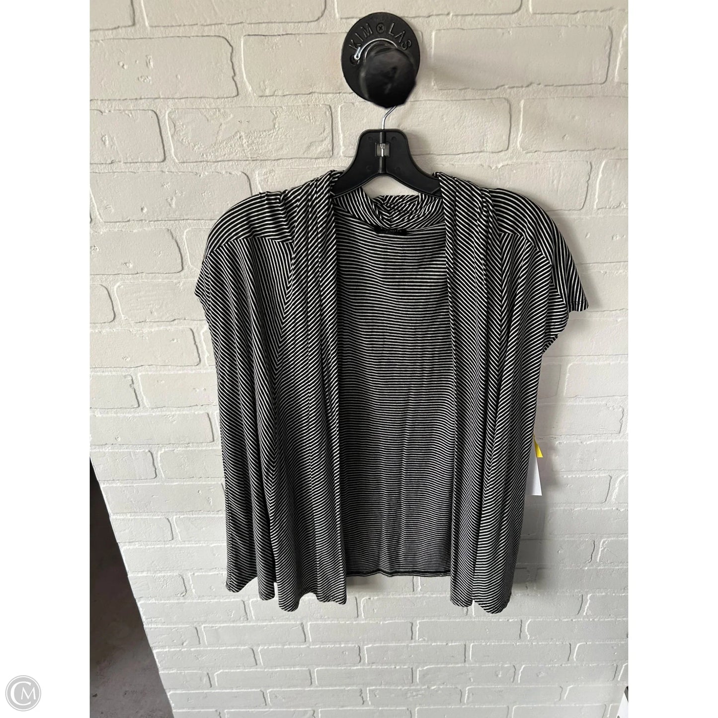 Cardigan By Talbots In Black & White, Size: Lp