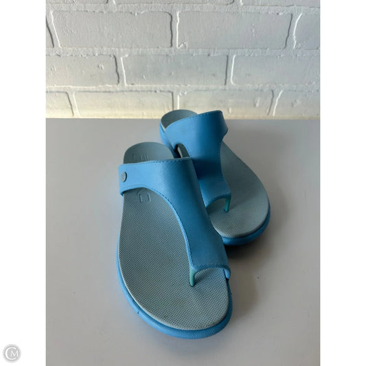 Sandals Flats By Dansko In Blue, Size: 10.5