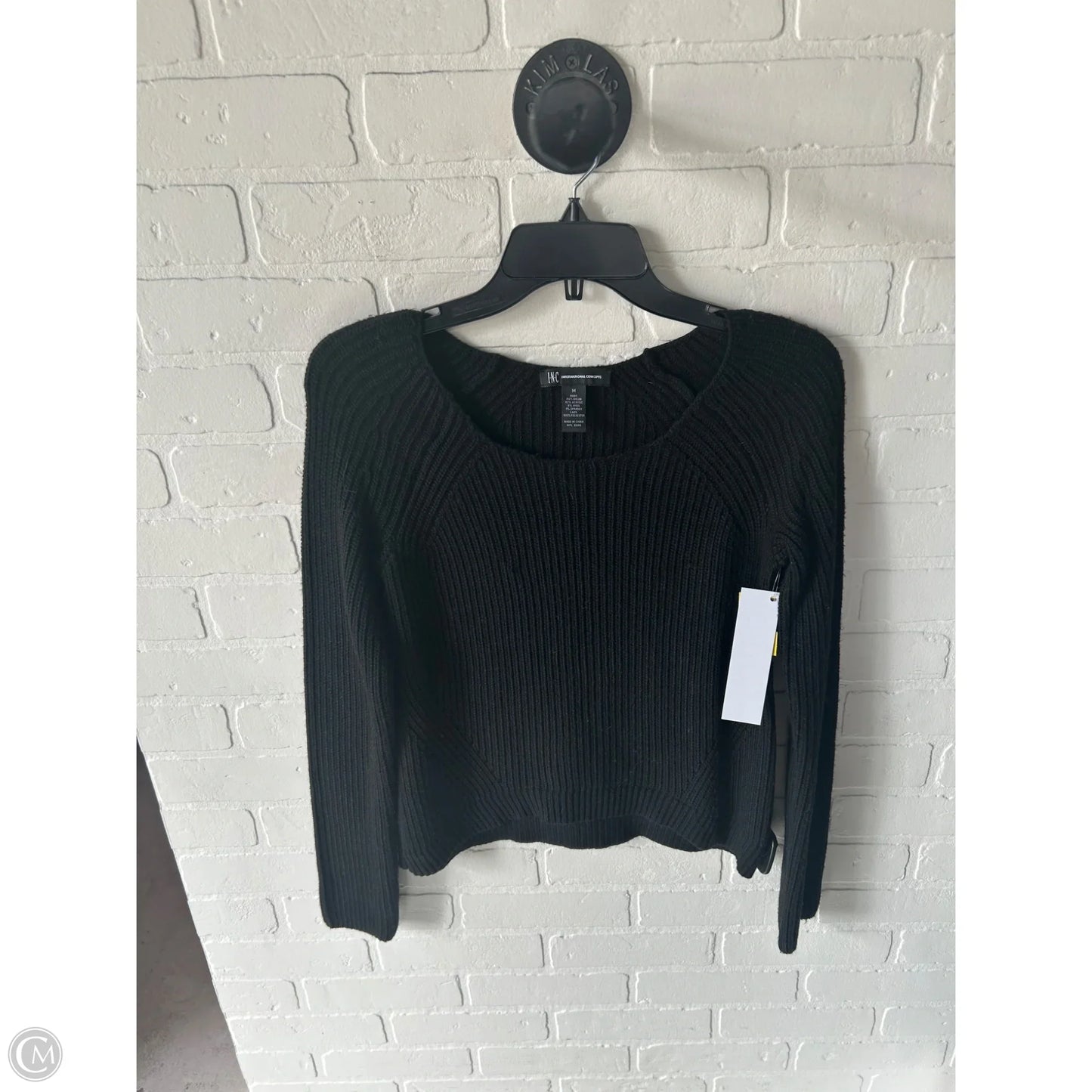 Sweater By Inc In Black, Size: M