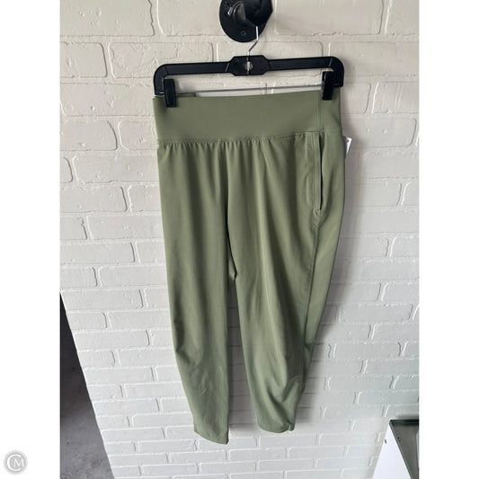 Athletic Leggings By Athleta In Green, Size: 12
