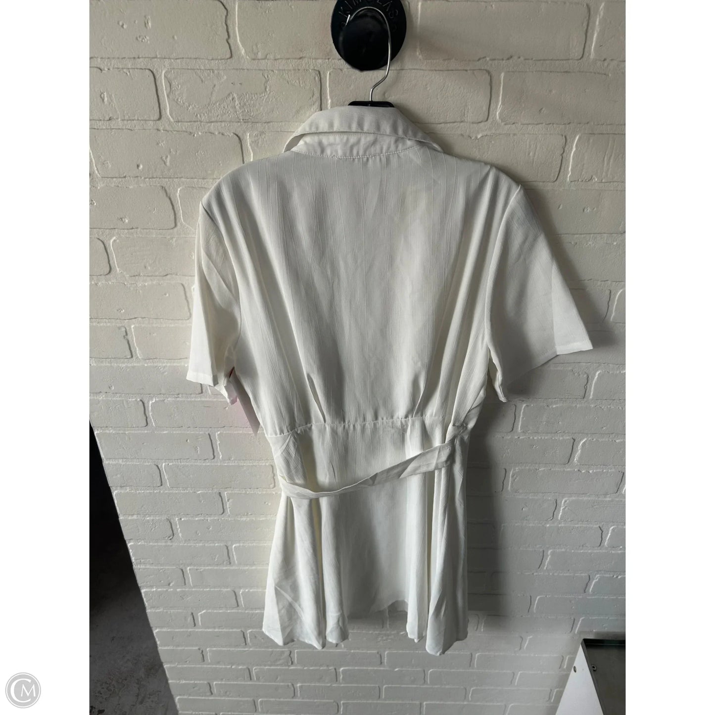 Dress Casual Short By She + Sky In White, Size: L