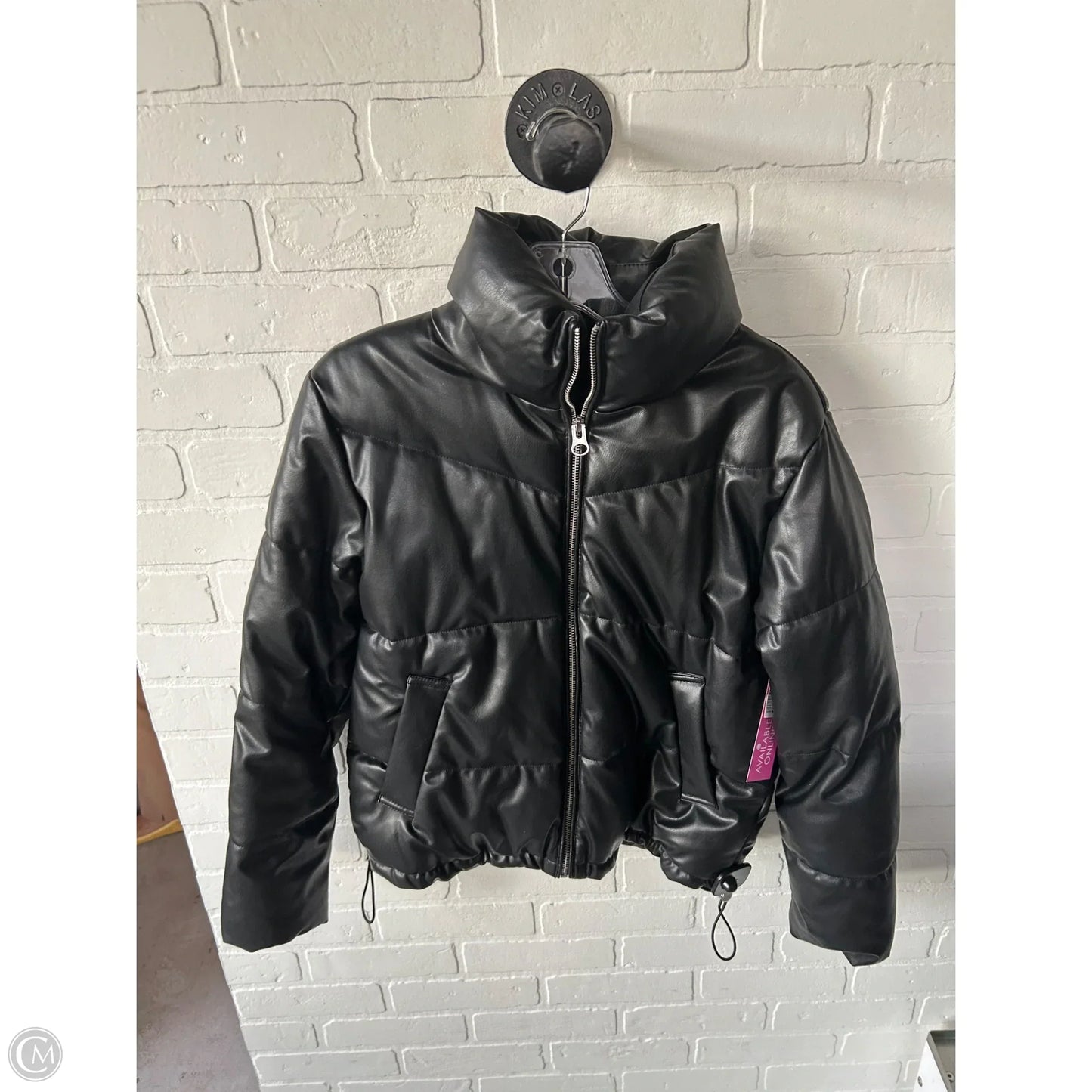 Jacket Puffer & Quilted By Divided In Black, Size: Xs