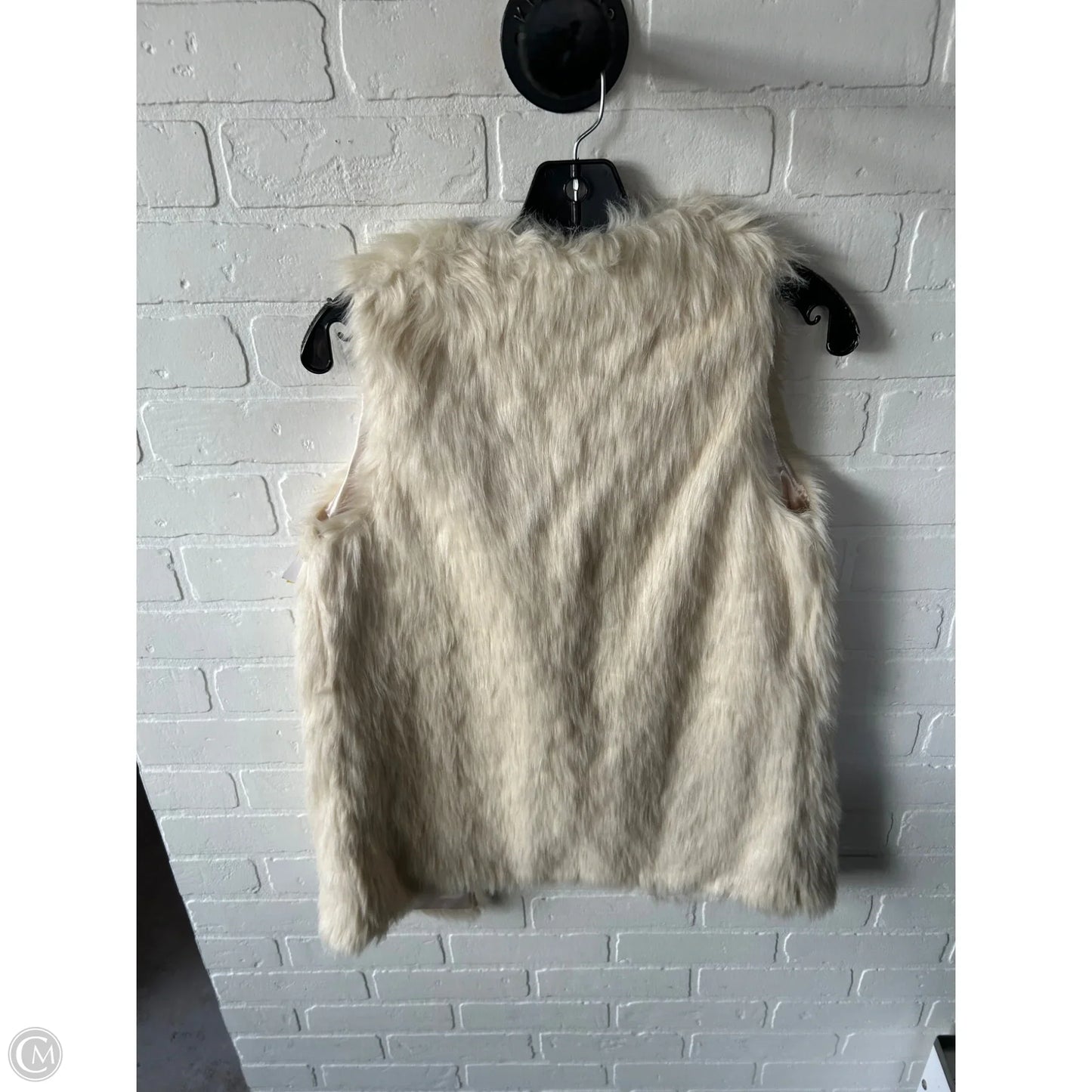 Vest Faux Fur & Sherpa By Bb Dakota In Cream, Size: Xs