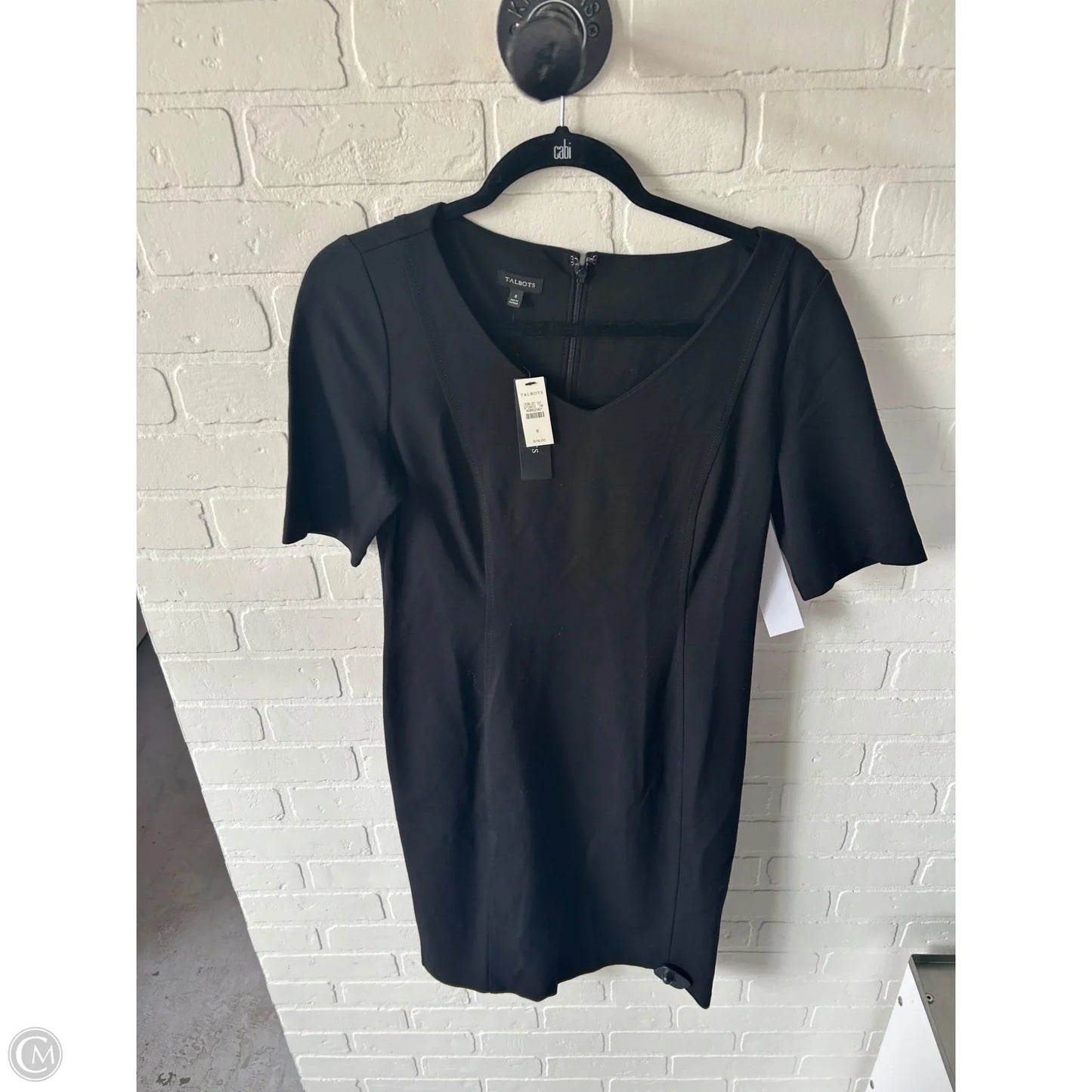 Dress Work By Talbots In Black, Size: S