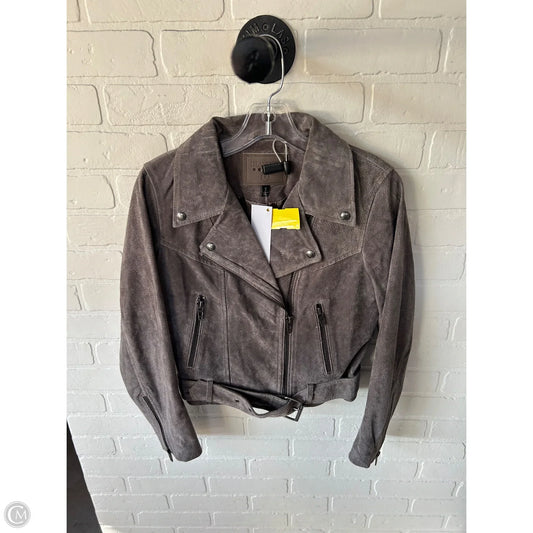Jacket Leather By Blanknyc In Grey, Size: S