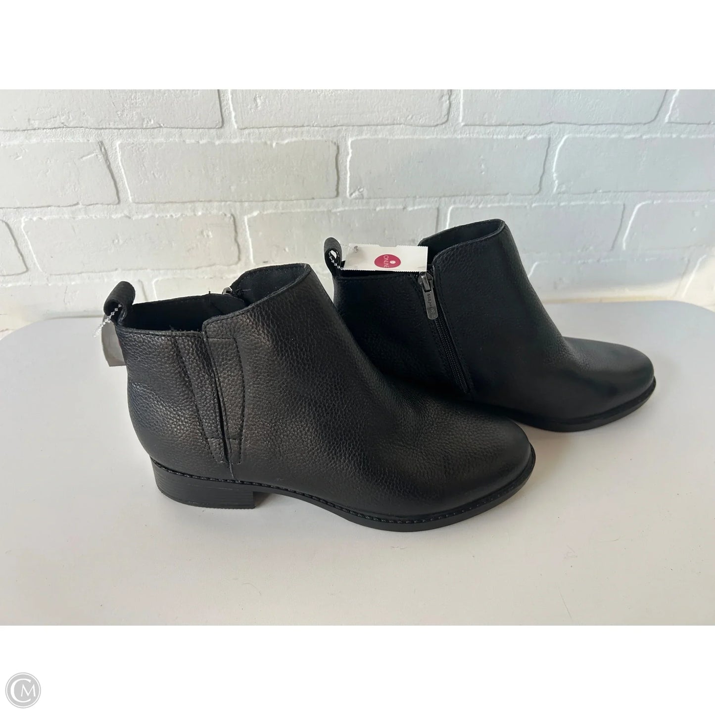 Boots Ankle Flats By Easy Spirit In Black, Size: 9.5