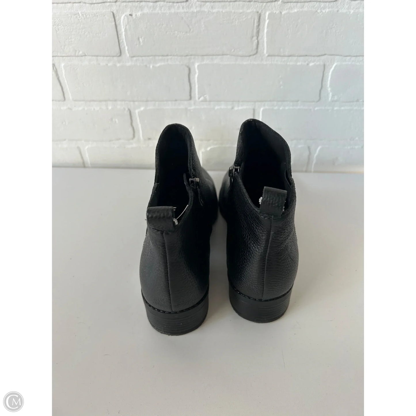 Boots Ankle Flats By Easy Spirit In Black, Size: 9.5