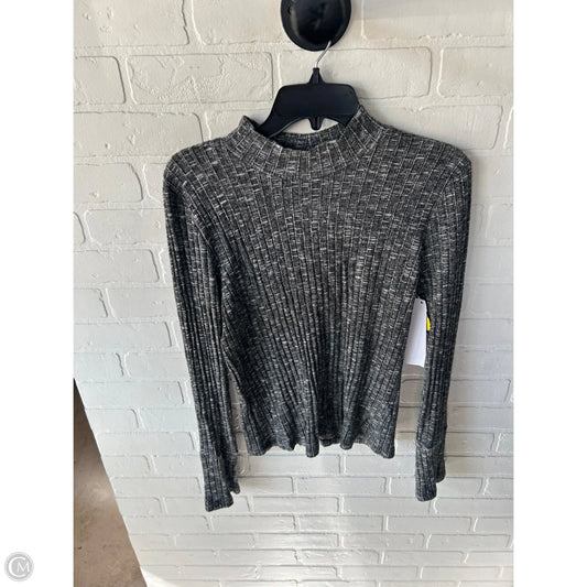 Top Long Sleeve By Michael Stars In Grey, Size: L