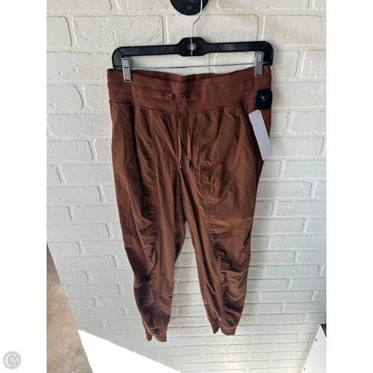 Athletic Pants By Lululemon In Brown, Size: 8