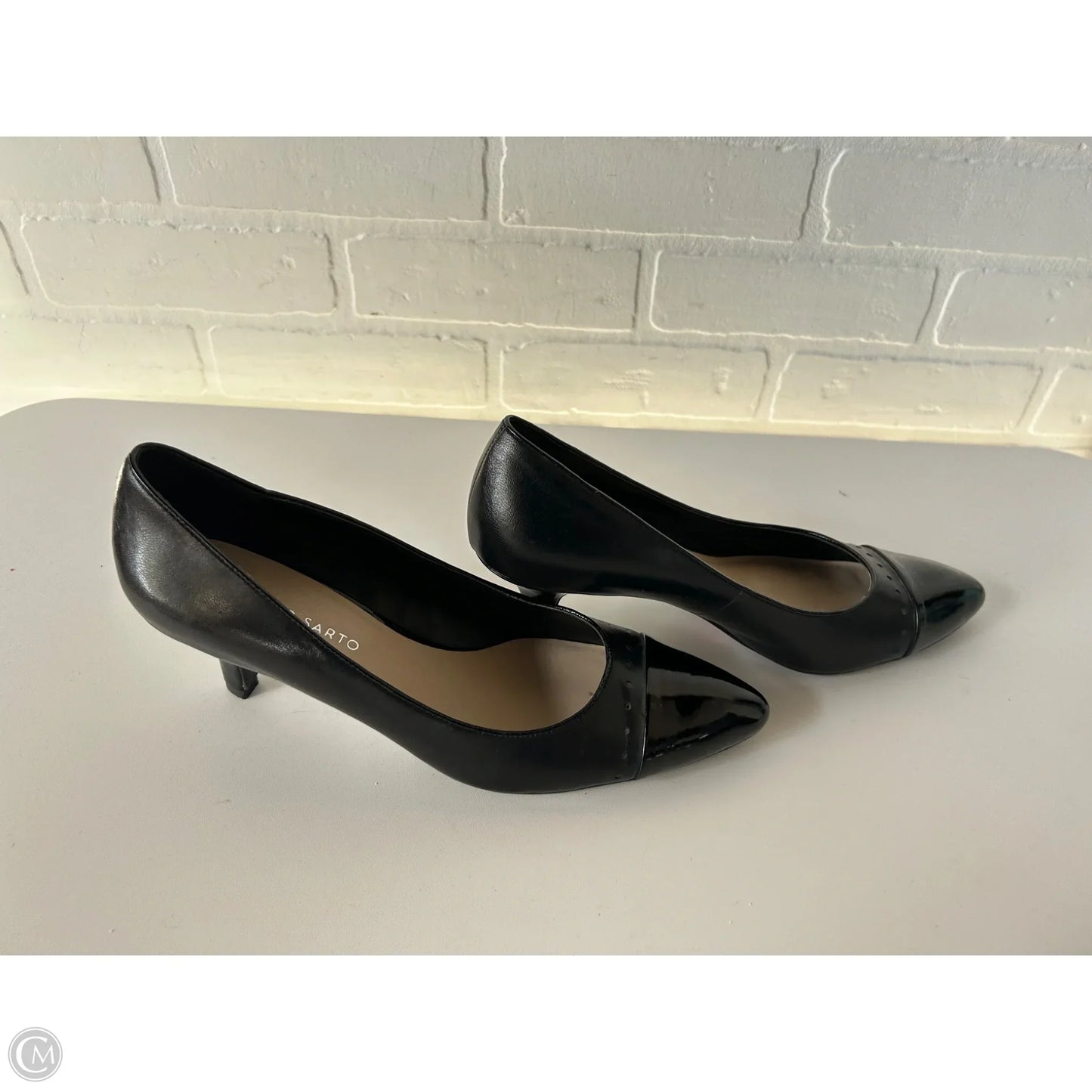Shoes Heels Stiletto By Franco Sarto In Black, Size: 8.5