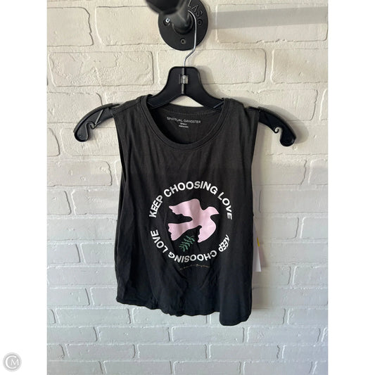 Athletic Tank Top By Spiritual Gangster In Grey, Size: S