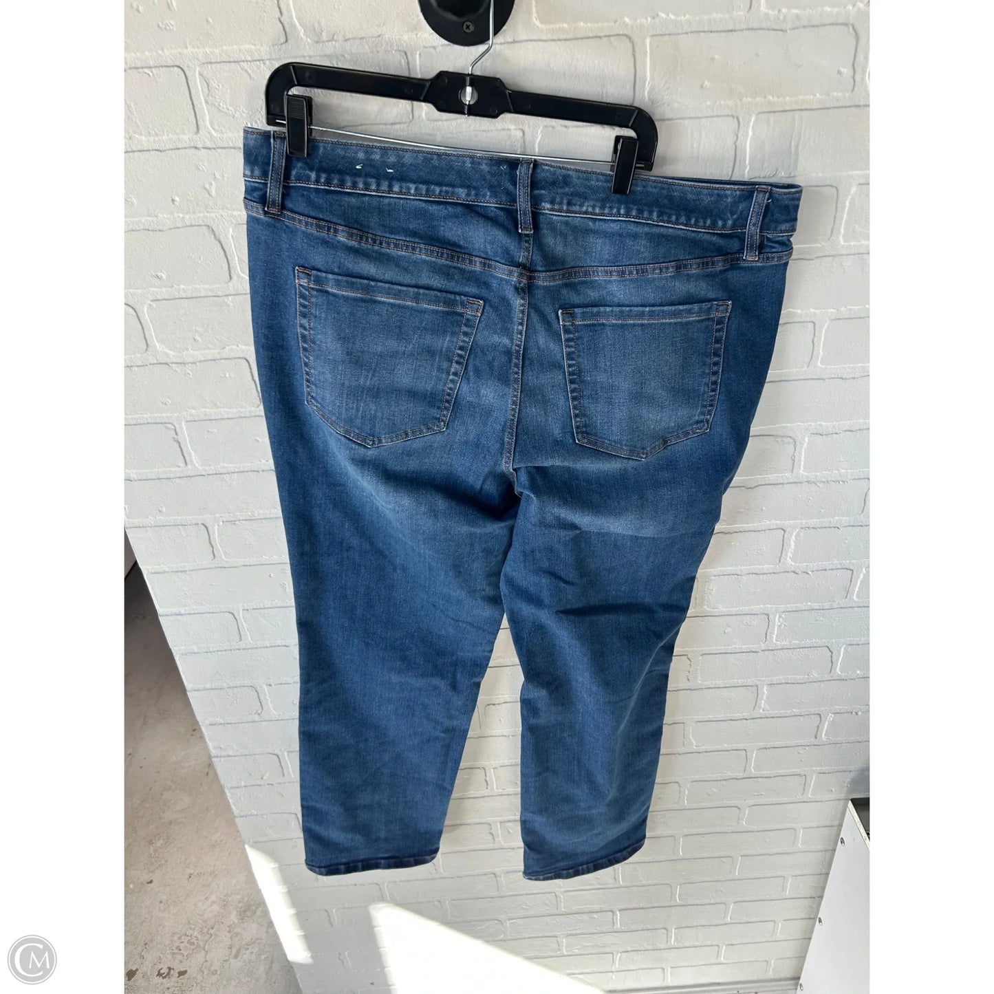 Jeans Straight By Lane Bryant In Blue Denim, Size: 20
