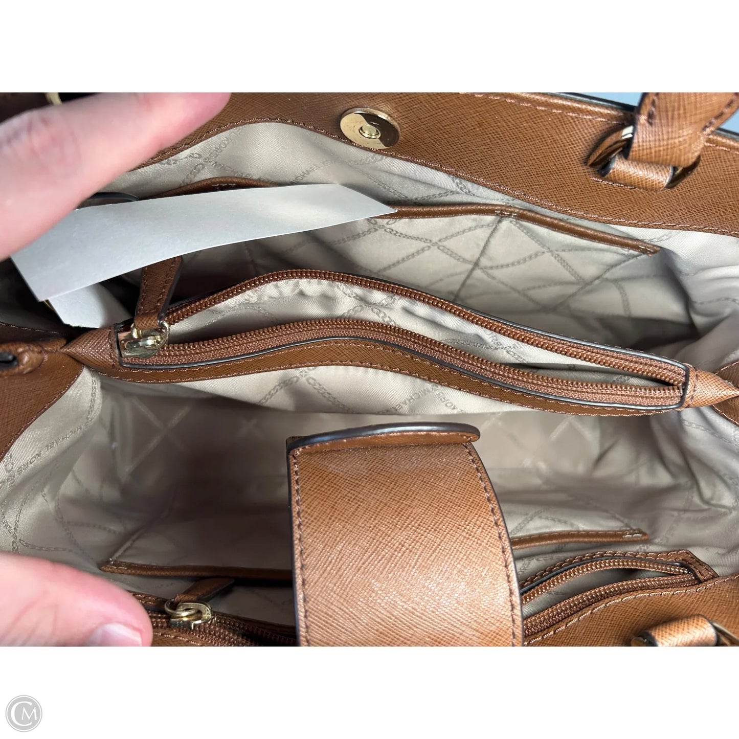 Handbag Designer By Michael Kors, Size: Large