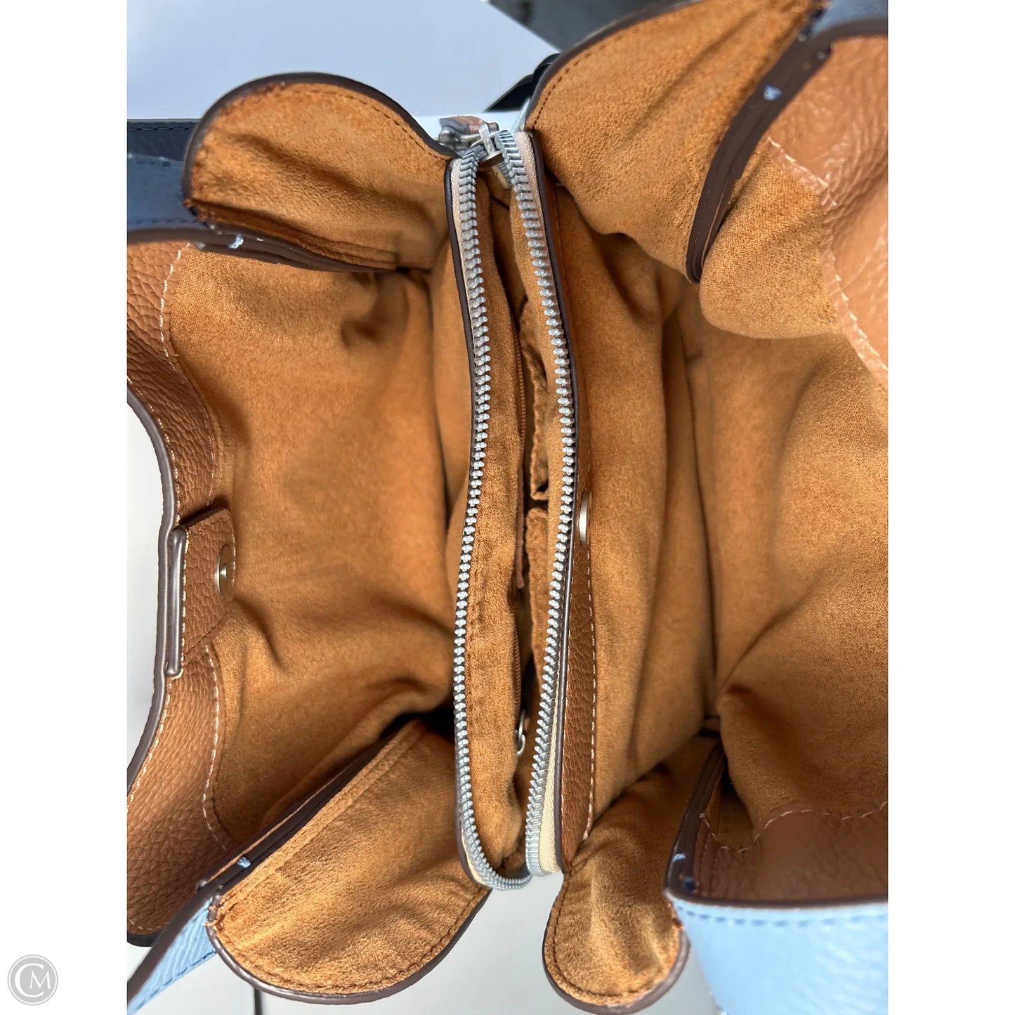 Handbag Leather By Cmc, Size: Small