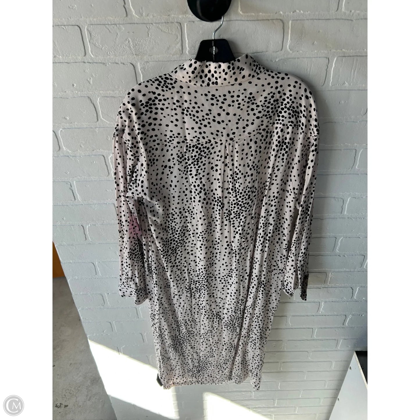 Dress Casual Midi By Saltwater Luxe In Black & Cream, Size: Xs