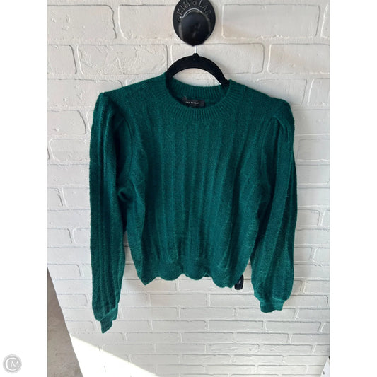 Sweater By Ann Taylor In Green, Size: M