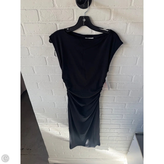 Dress Party Midi By H&m In Black, Size: M