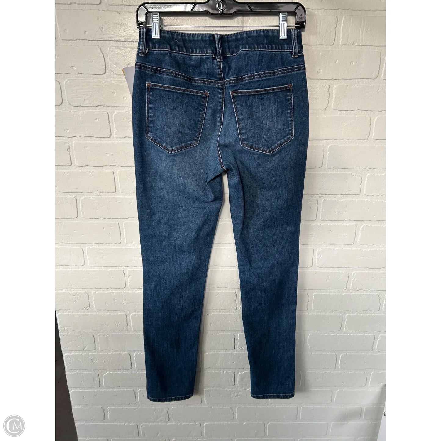 Jeans Skinny By Chicos In Blue Denim, Size: 2
