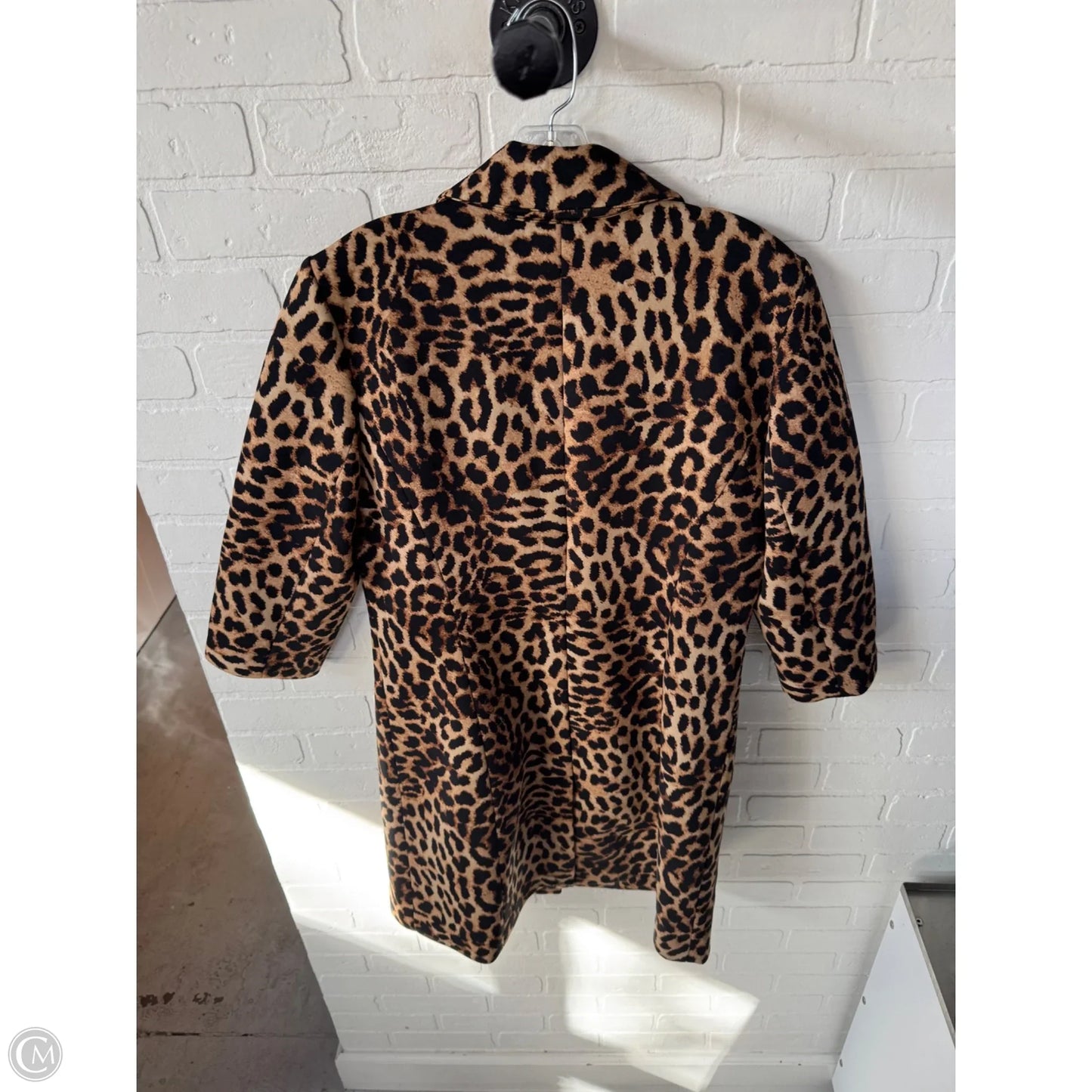 Coat Other By Inc In Black & Brown, Size: L