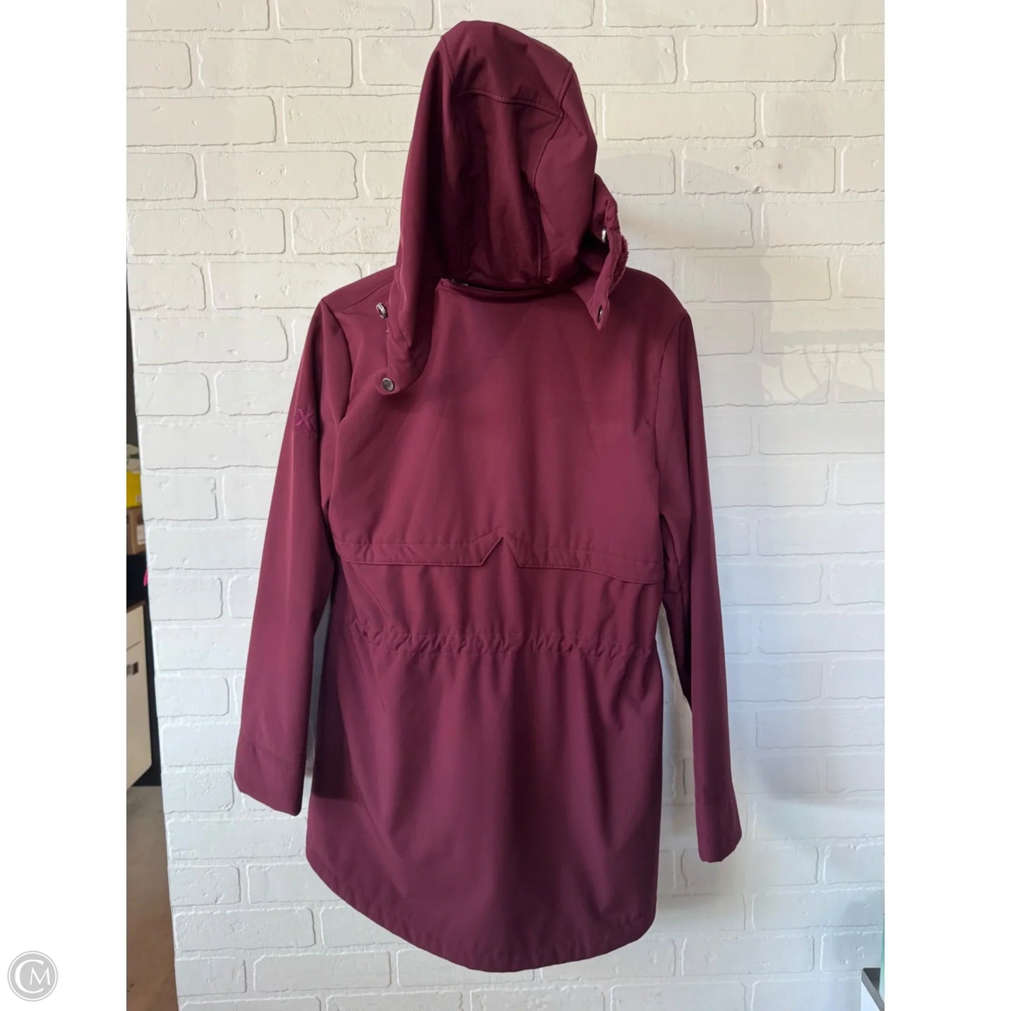 Coat Puffer & Quilted By Zero Xposure In Red, Size: M