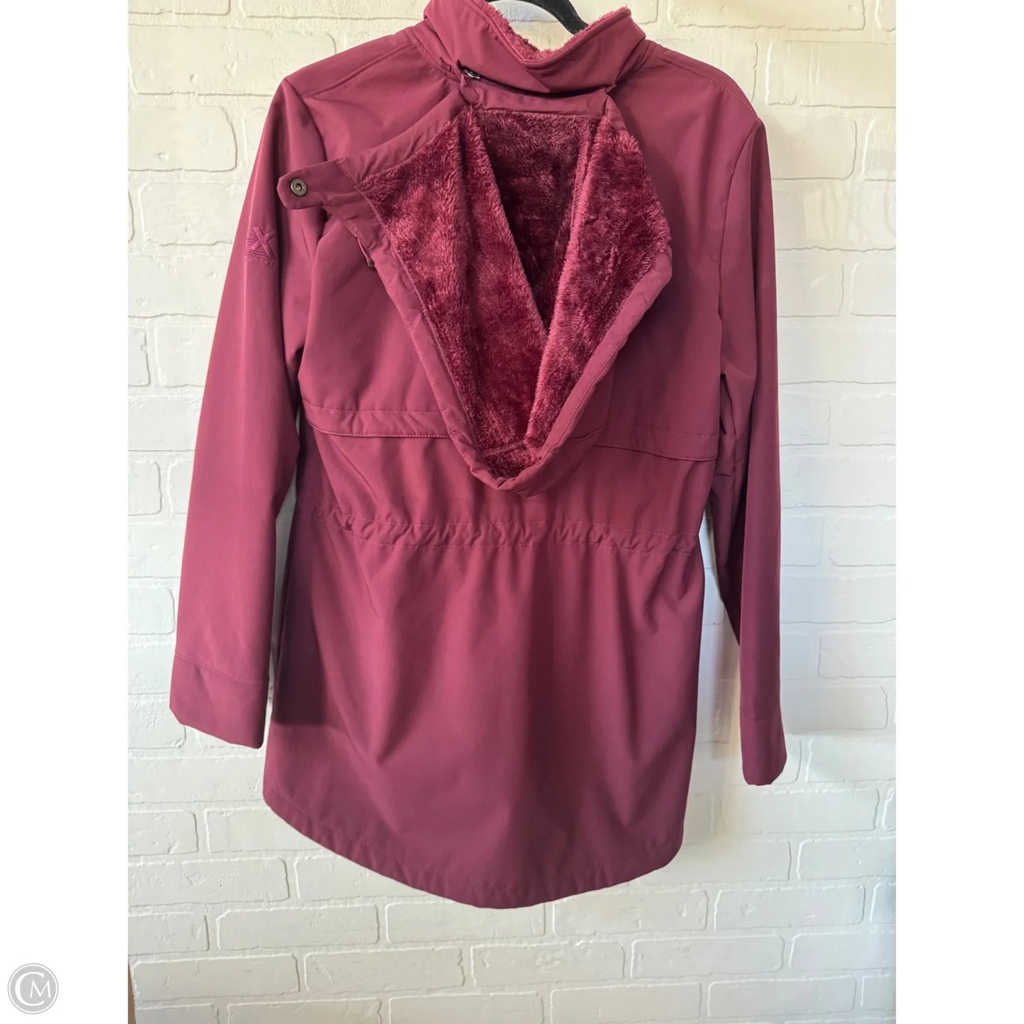 Coat Puffer & Quilted By Zero Xposure In Red, Size: M