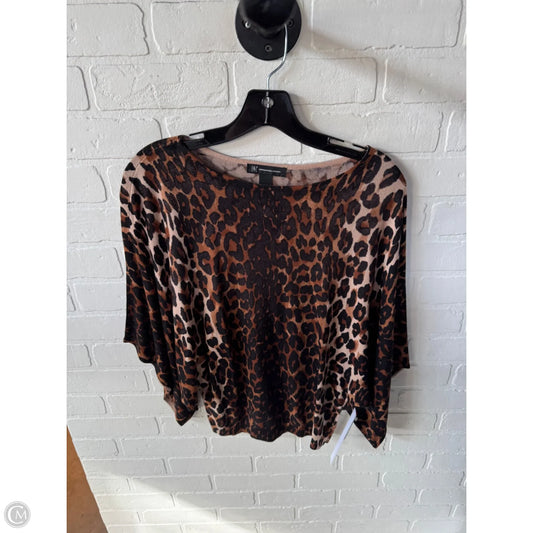 Sweater By Inc In Black & Brown, Size: S