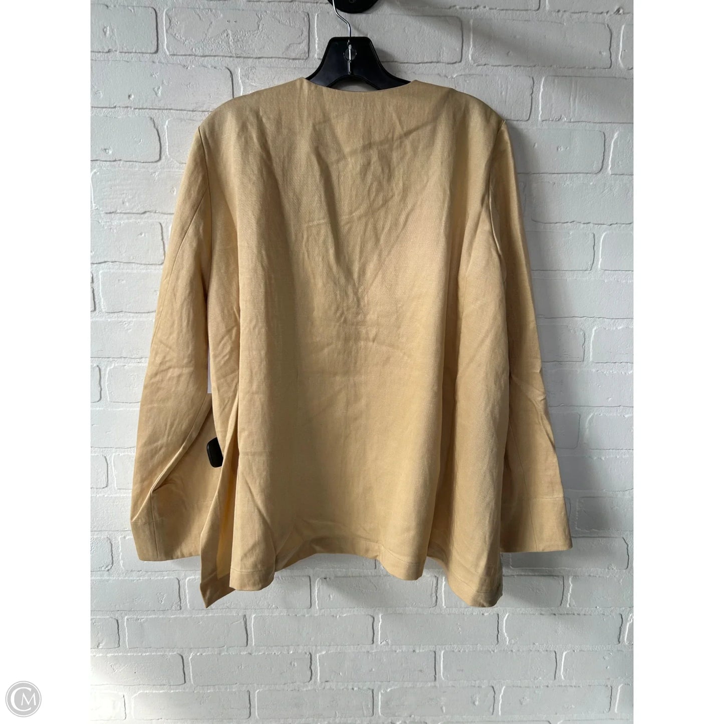 Top Long Sleeve By Cma In Yellow, Size: M