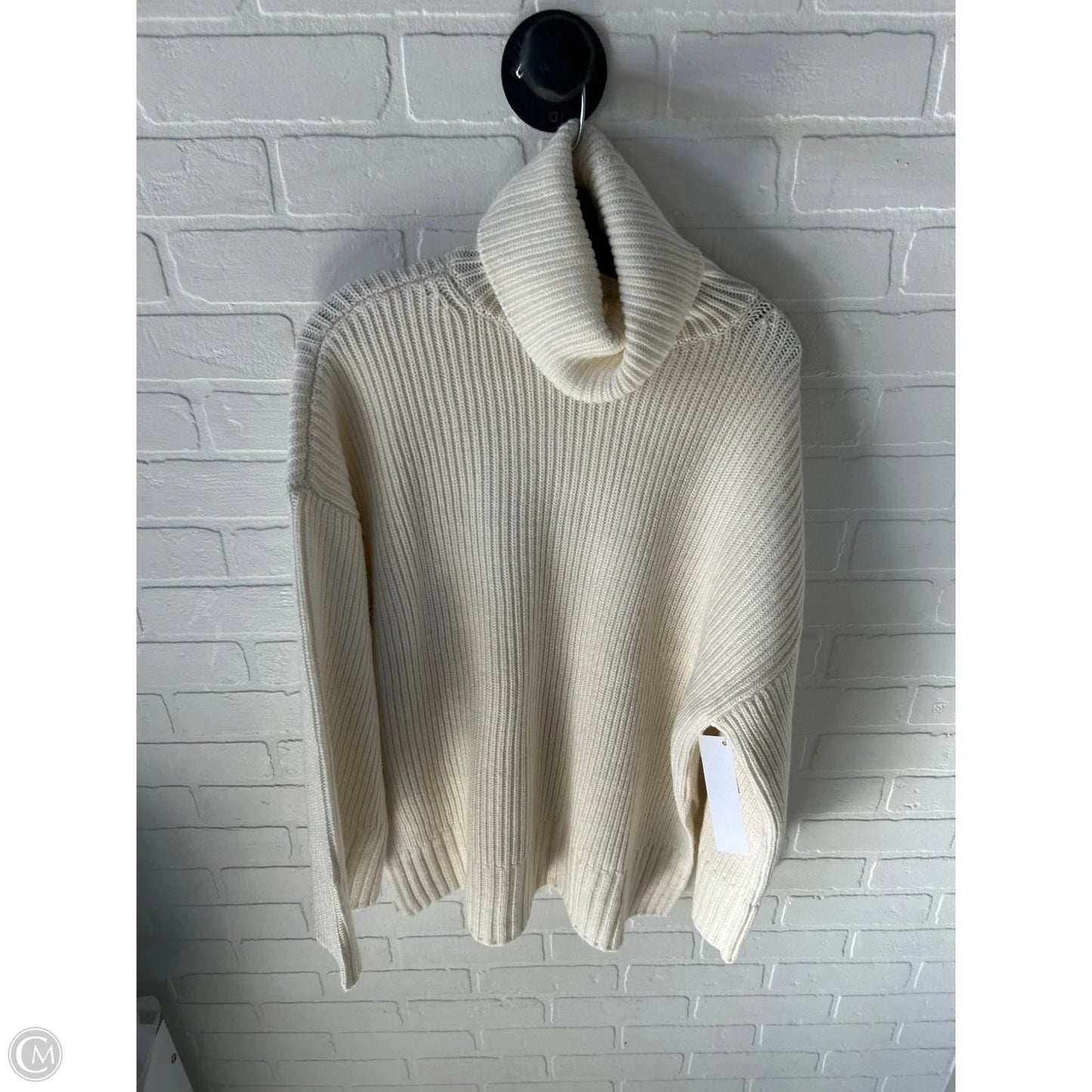 Sweater By H&m In Cream, Size: S