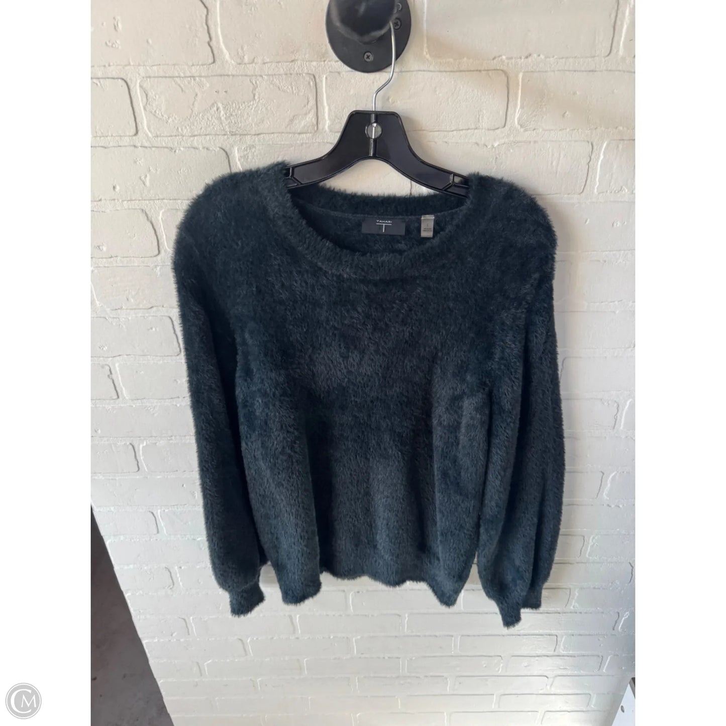 Sweater By Tahari In Blue, Size: L