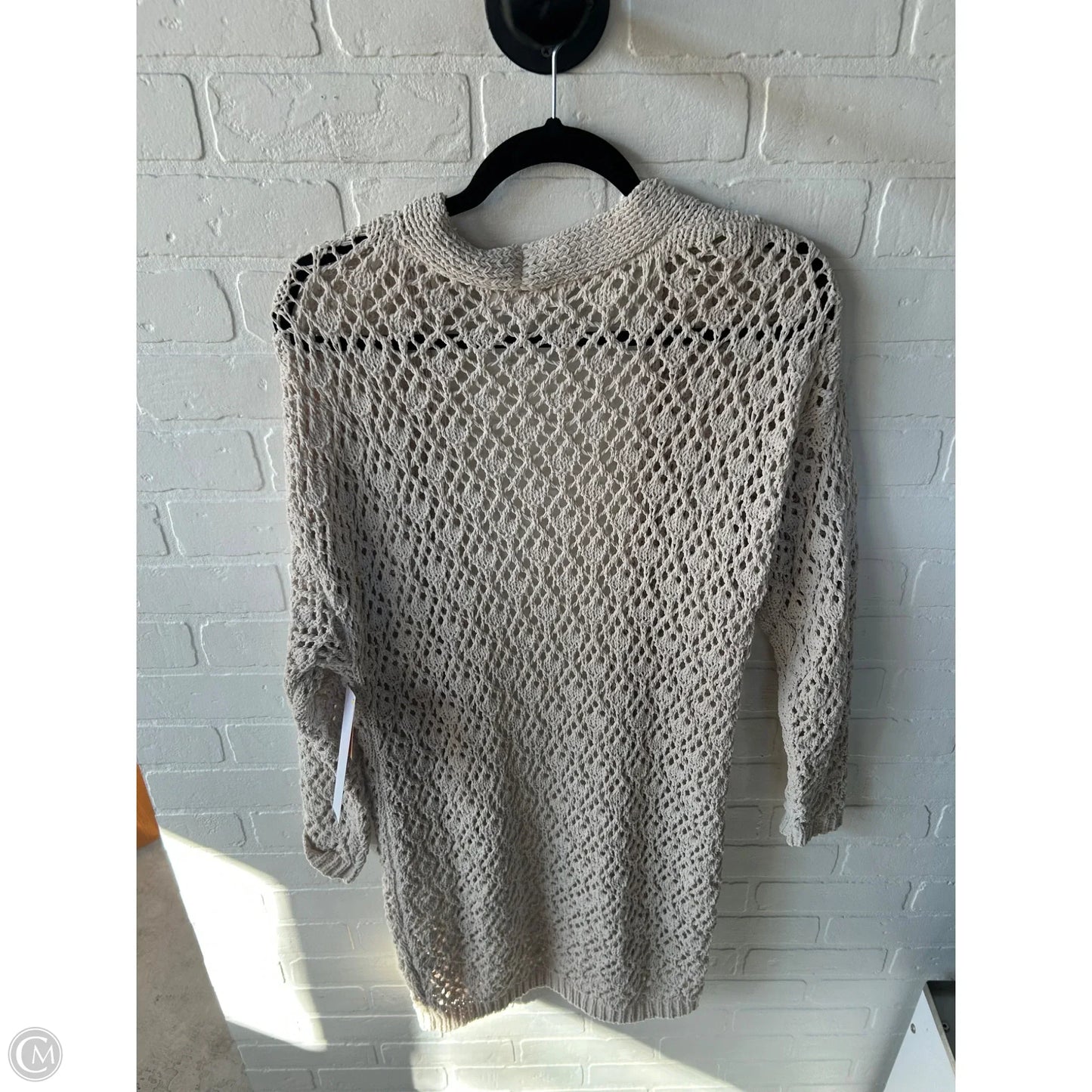 Sweater Cardigan By Moon And Madison In Cream, Size: M