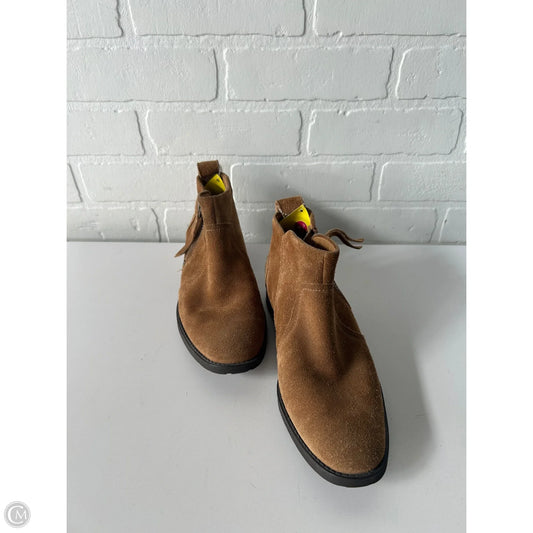 Boots Designer By Ugg In Brown, Size: 6