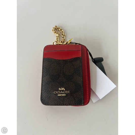 Wallet Designer By Coach, Size: Small