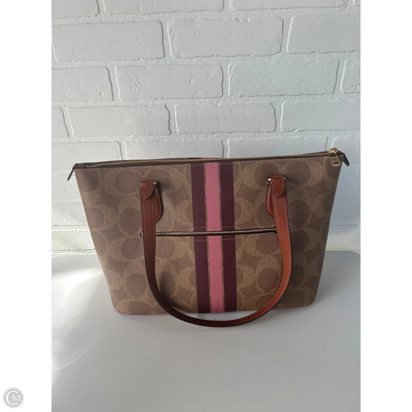 Tote Designer By Coach, Size: Large