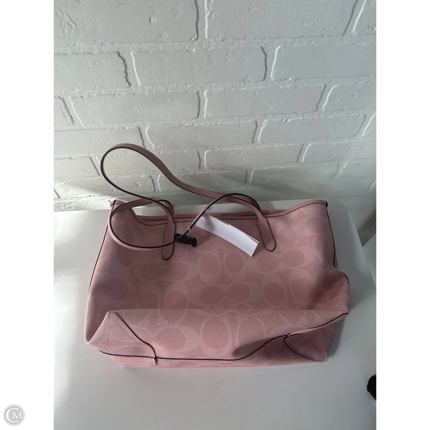 Tote Designer By Coach, Size: Large