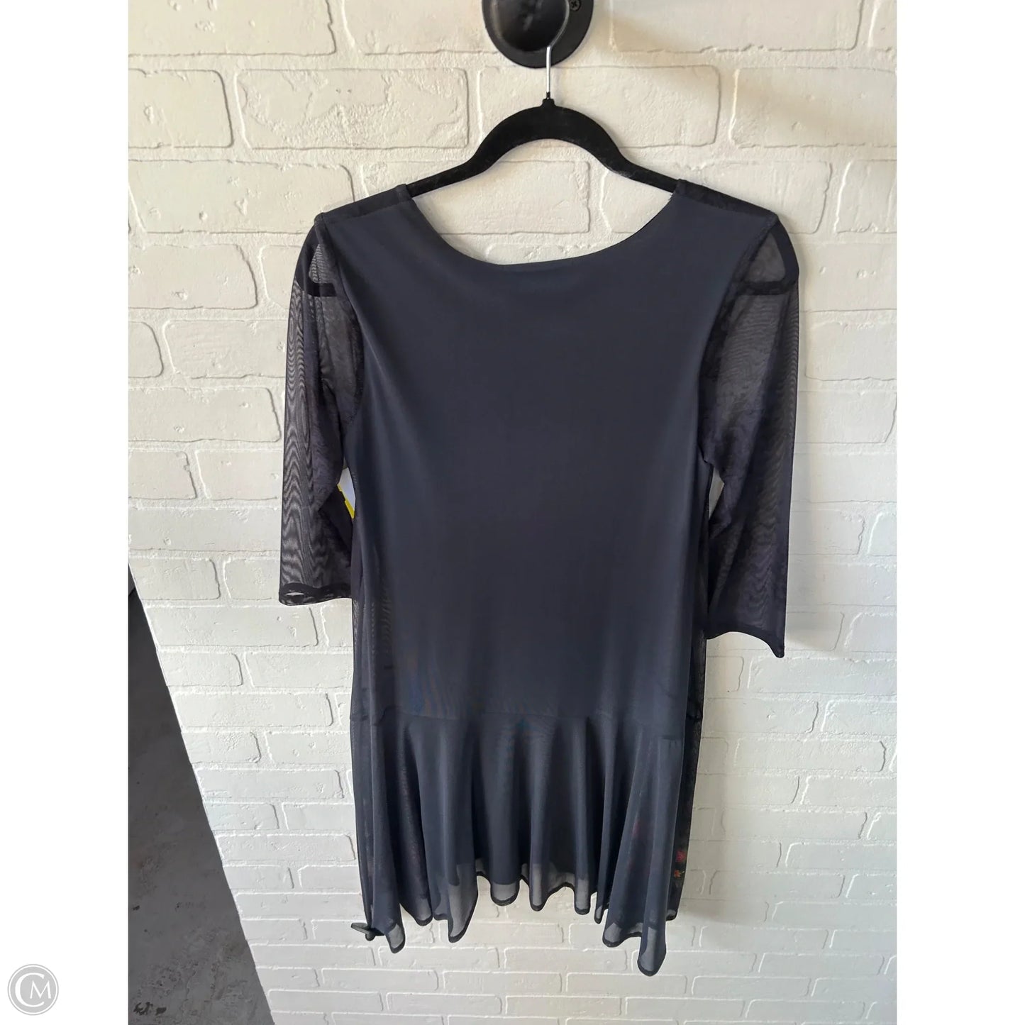 Dress Casual Midi By Desigual In Grey, Size: M