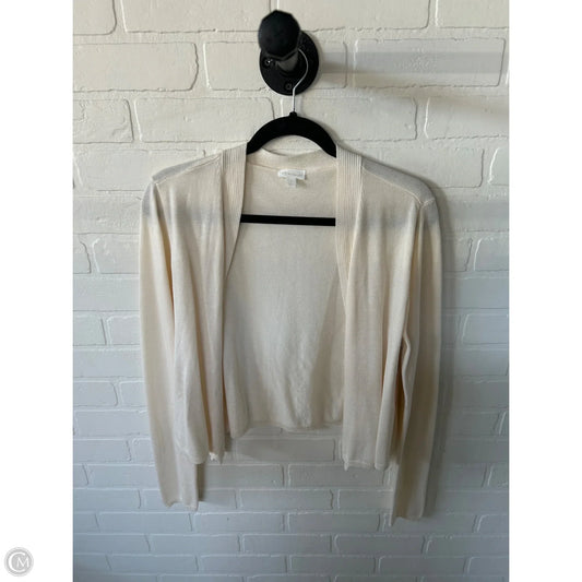 Sweater Cardigan By Splendid In Cream, Size: S