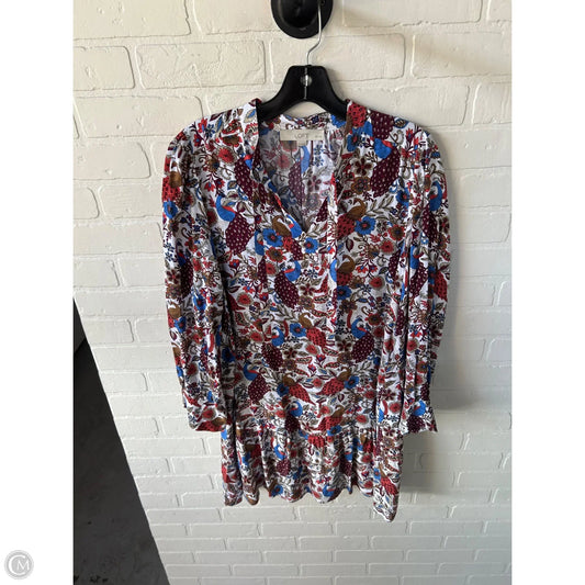 Dress Casual Short By Loft In Tan & White, Size: Lp