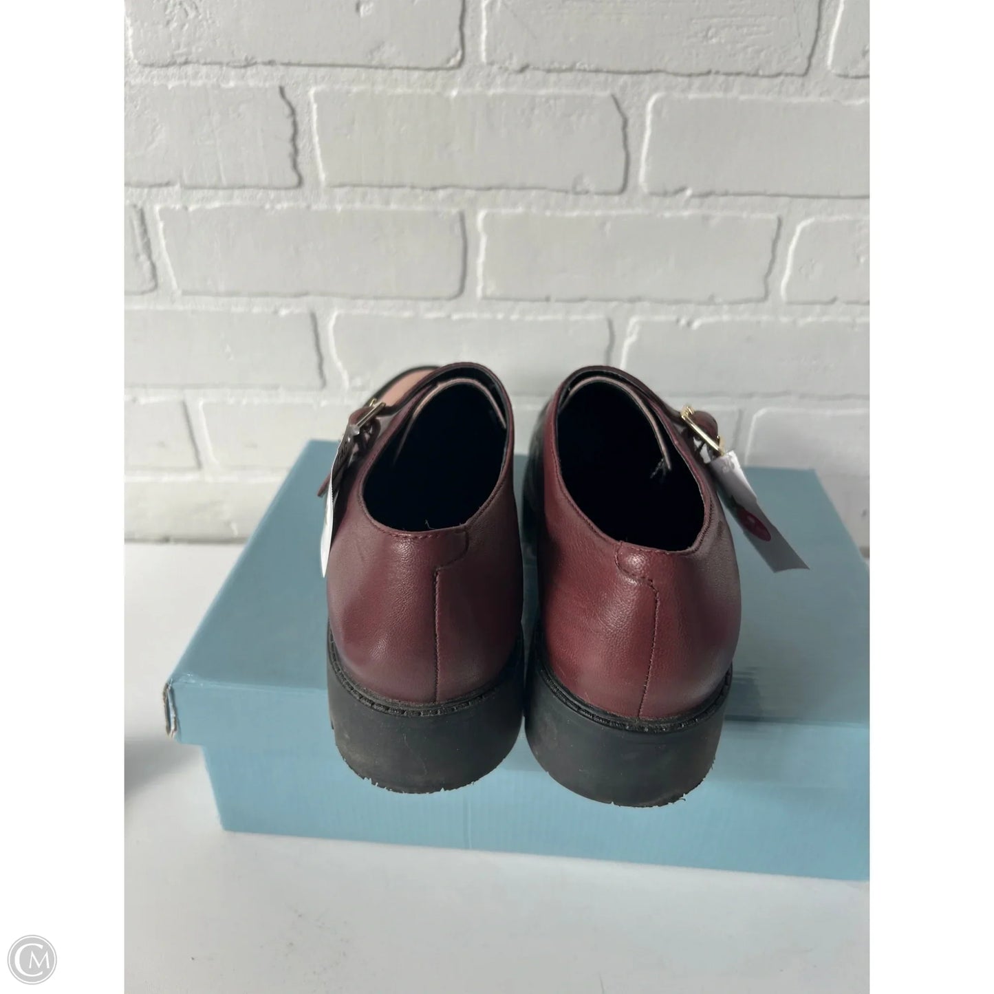 Shoes Flats By Seychelles In Black & Red, Size: 8.5