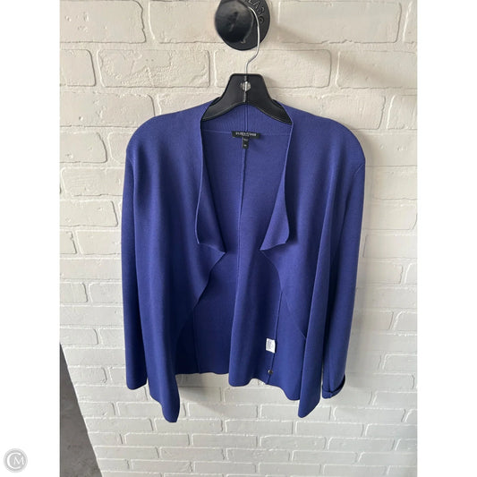 Sweater Cardigan By Eileen Fisher In Purple, Size: S