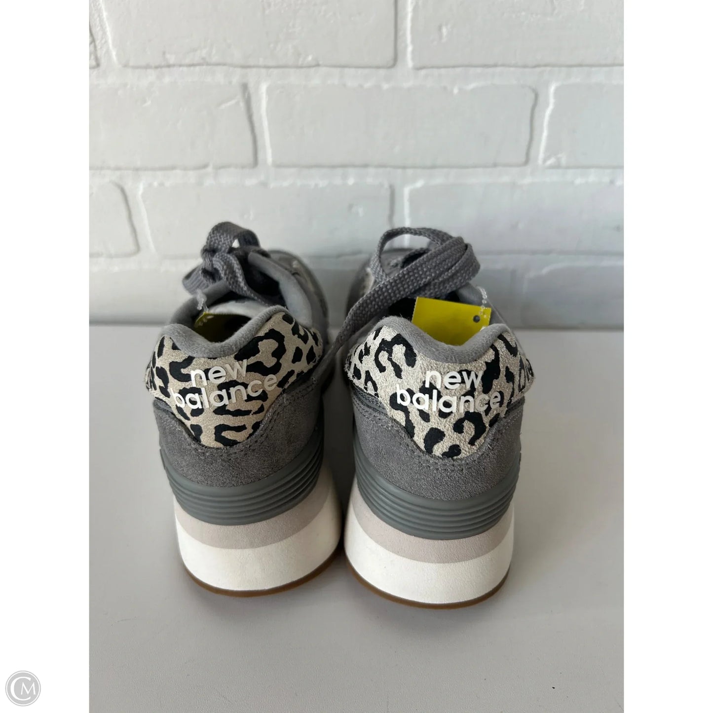 Shoes Sneakers Platform By New Balance In Grey, Size: 8