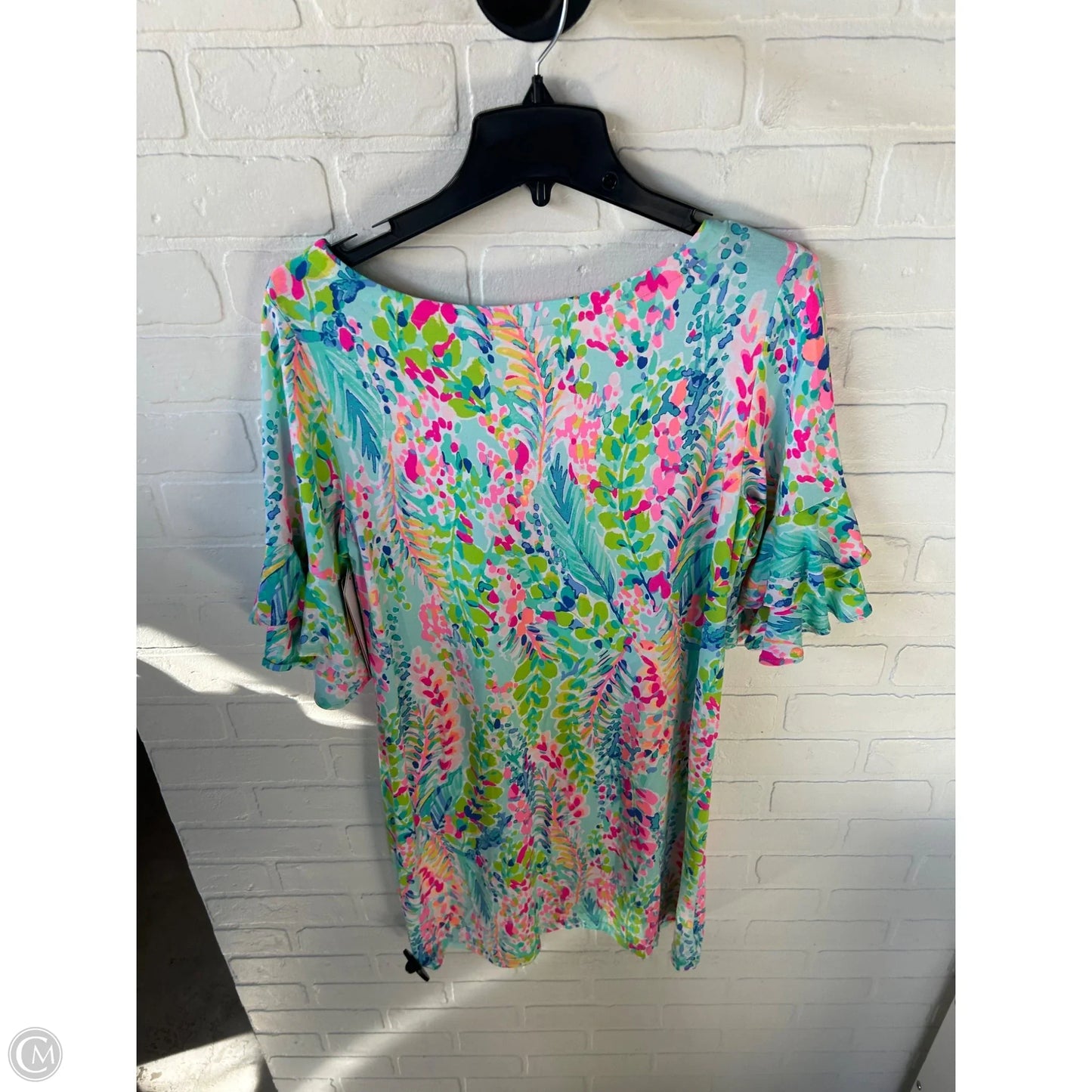 Dress Designer By Lilly Pulitzer In Blue & Pink, Size: M