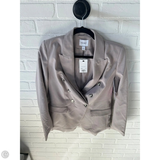 Blazer By Nine West Apparel In Tan, Size: S
