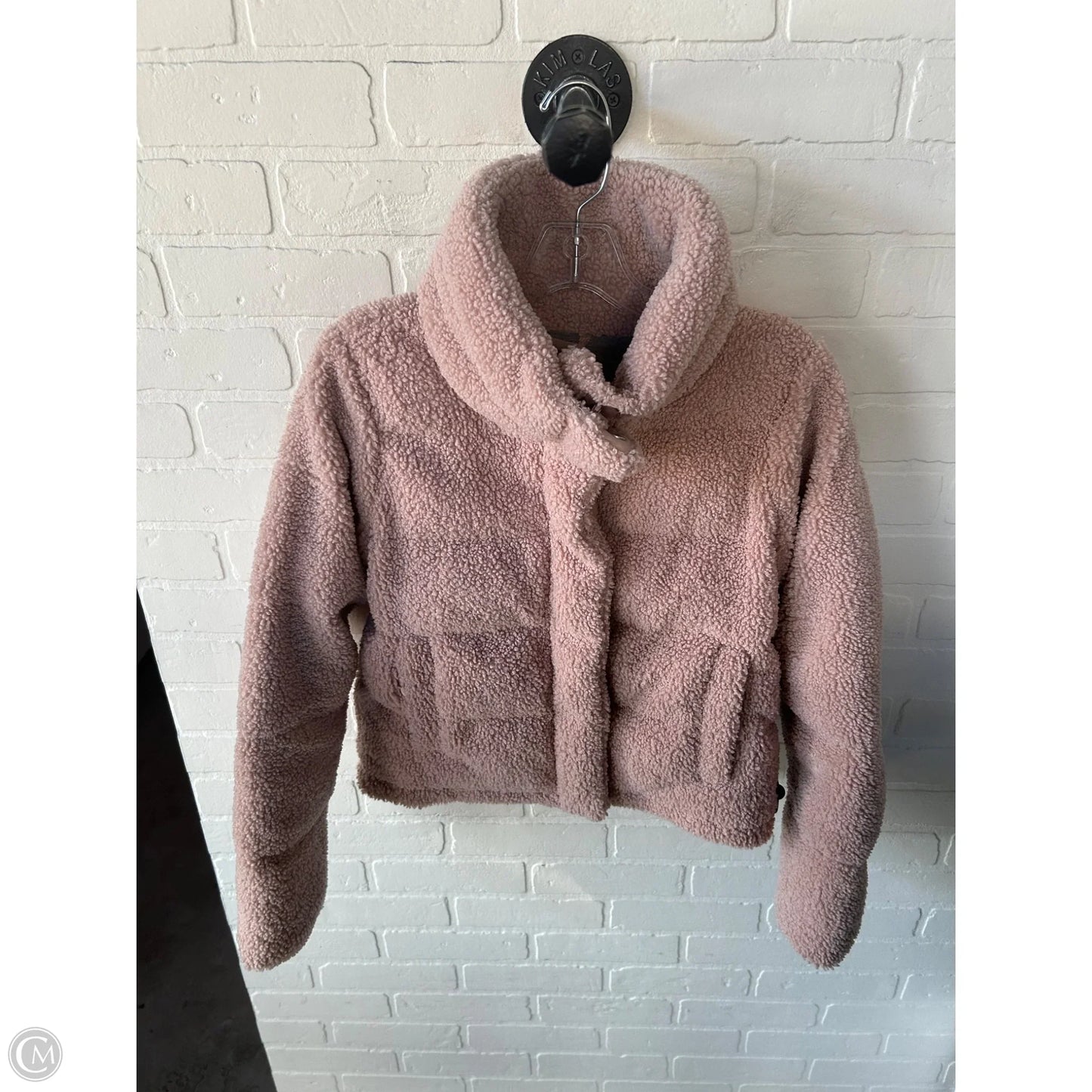 Jacket Fleece By Abercrombie And Fitch In Pink, Size: Xs