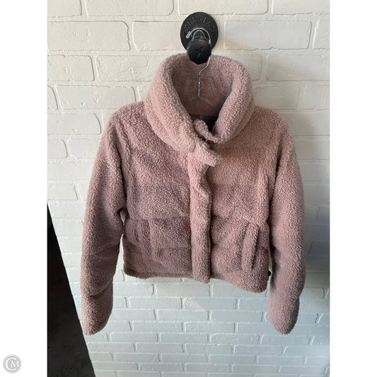 Jacket Fleece By Abercrombie And Fitch In Pink, Size: Xs