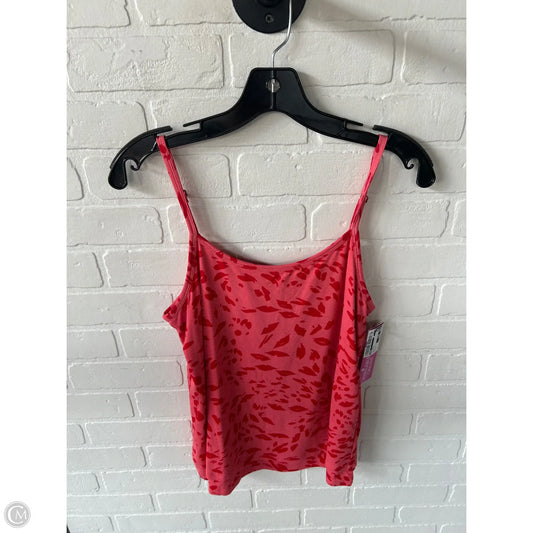 Top Cami By Cabi In Pink & Red, Size: Xs